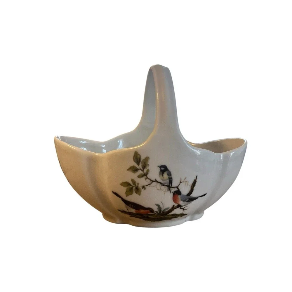 Limoges France Porcelain Basket